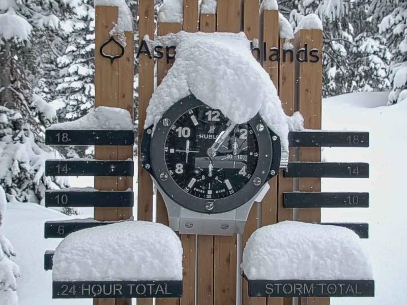 Aspen Highlands Snow Stake